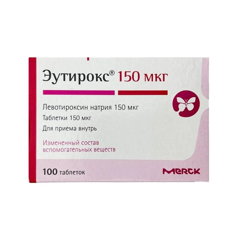 Eutiroks 150 mkg N100 tablet — levotiroksin tiroid hipotiroidizm yüksək doz